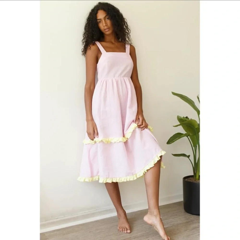 NWT Free People X Dora Larsen Emelie Nightdress - Picture 11 of 13